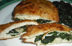 Pechuga Rellena De Espinacas Y Queso
