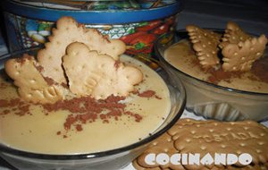 Natillas De Galletas María
