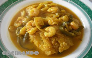 Bacalao Con Gambas
