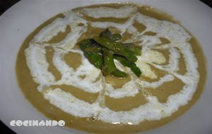 Crema De Espárragos
