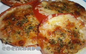 Tomates Asados Con Parmesano
