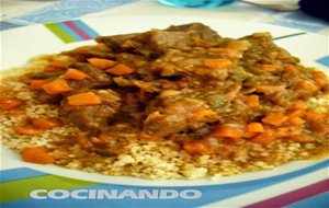 Ternera Al Curry Con Cuscús
