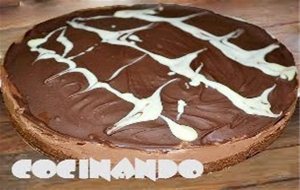 Tarta De Queso Y Chocolate
