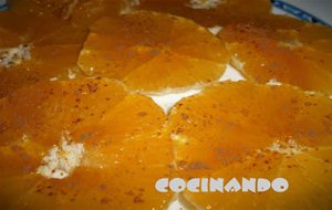 Naranja Con Miel Y Canela
