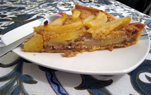 Tarta De Peras Con Almendras
