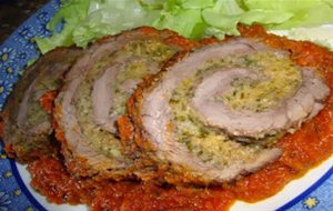 Braciola Un Plato Típico Italiano Lleno De Sabor...
