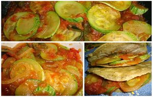 Calabacitas Italianas Con Chile Poblano
