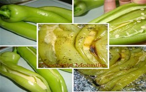 Chilacas O Chile Güero Relleno De Queso 
