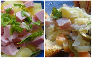 Ensalada De Patata Y Jamón
