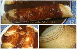 Crepas De Chocolate Y Plátano
