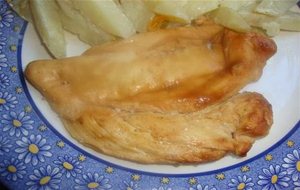 Pollo Al Limón Y Soya
