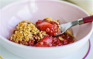 Crumble De Fresas
