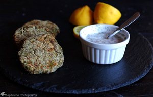 Hamburguesas De Espinacas Y Salmón Al Horno
