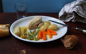 Pechuga De Pollo Escabechada Con Verduras
