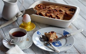 Pudín De Pan Y Mantequilla - Bread And Butter Pudding
