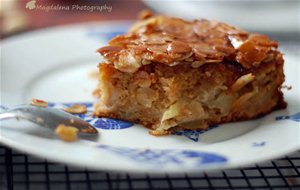 Tarta De Manzana Con Crujiente De Almendra
