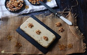 Turrón De Nata Y Nueces
