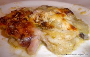 Patatas Al Horno Con Bechamel
