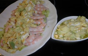 Ensalada De Lagostinos Con Aguacate
