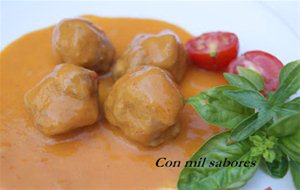 Albondigas En Salsa De Verduras
