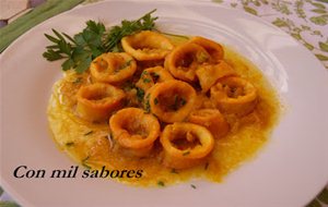 Calamares En Amarillo
