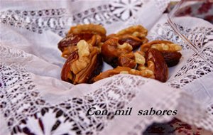 Dátiles Con Dulce De Leche Y Nueces
