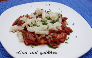 Ensalada De Pimientos Y Bacalao
