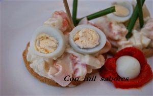 Ensaladilla  De Langostinos Y Cangrejo (especial Tapas)
