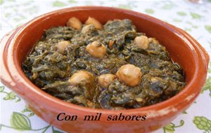 Espinacas Con Garbanzos
