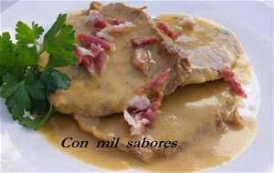 Lomo Con Salsa De Jamón
