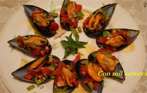 Mejillones Con Vinagreta
