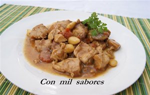 Pollo Con Almendras
