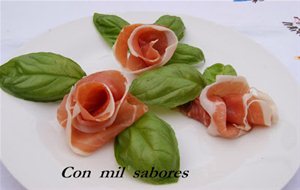 Rosas De Jamón (decoración Navidad)
