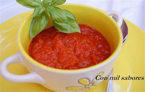 Salsa De Tomate Casera
