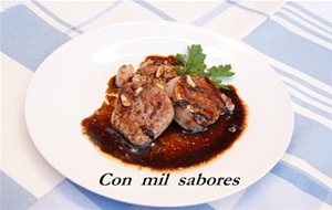 Solomillo Al Moscatel Con Piñones
