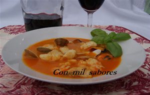 Sopa De Marisco.
