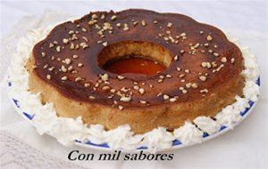 Pudin De Turrón. 
