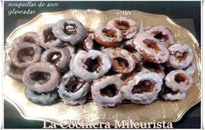 Rosquillas De Anís Glaseadas
