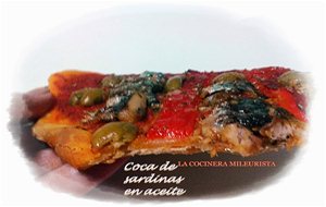 Coca De Sardinas En Aceite
