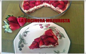 Cheesecake De Fresa ( Microondas )
