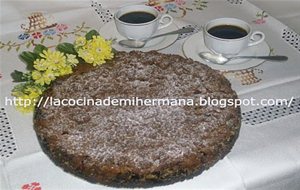 Pastel De Chocolate Y Cerezas Con Grumos
