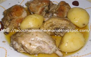 Pollo Con Patatas Ras El Hanut Fussioncook
