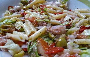 Receta Ensalada Con Macarrones
