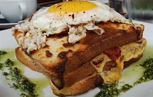 Receta Croque Madame De Atún
