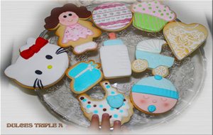 Galletas Decoradas Con Fondant Y Glasa
