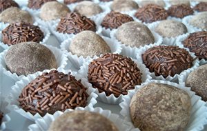 Trufas De Chocolate Negro