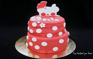 Tarta Flamenca Para Un Bautizo
