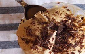 Helado De Café Para Dummies De Nigella Lawson. Sin Heladera.
