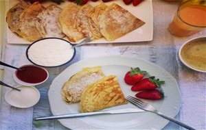 Crêpes Fines Sucrées, Un Desayuno Con Julia Child
