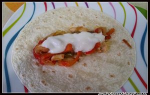 Comida Mexicana I: Fajitas De Pollo
